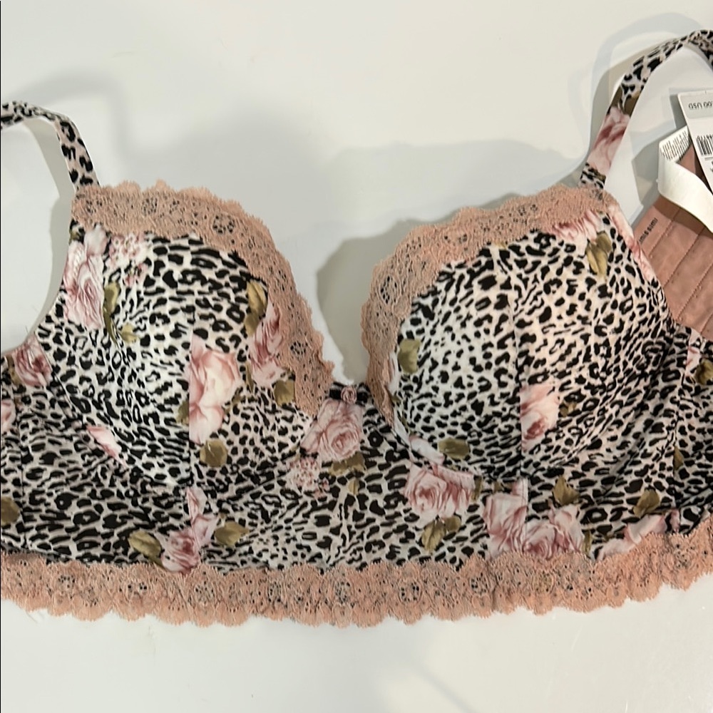 Intimissimi Irina Shayk Collection Floral Lace Bra  38B New